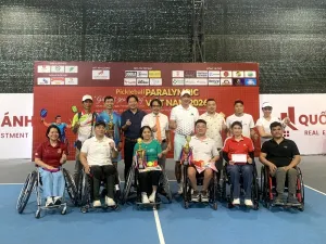 Ấn tượng nghị lực VĐV tại giải Pickleball Paralympic Việt Nam 2026