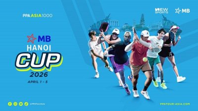 Giải pickleball tại Hà Nội xác nhận kỷ lục về số tay vợt đăng ký tham dự