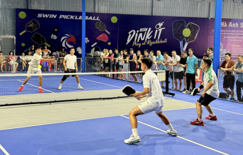 Pickleball góp phần thúc đẩy phong trào thể thao cộng đồng