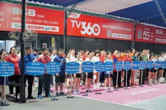 Sơn Dương tham dự giải pickleball tỉnh Tuyên Quang năm 2026