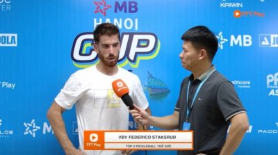 Đối thủ 'chê' chỉ chơi giỏi ở Việt Nam, Hoàng Nam sang Mỹ nhận lời thách đấu pickleball