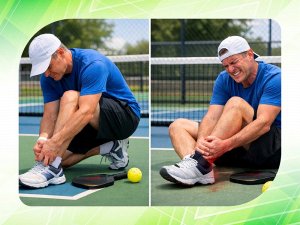Khởi động kỹ vẫn có thể bị chấn thương khi chơi Pickleball ở 8 nhóm cơ 'vàng”