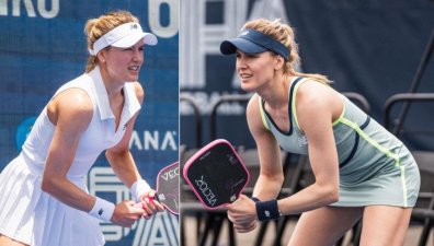 Bouchard hưởng ứng 'cơn sốt' pickleball, người đẹp Spiranac đọ sắc hoa khôi điền kinh