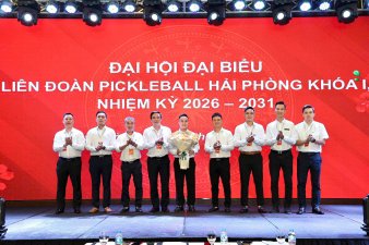 Liên đoàn Pickleball Hải Phòng tổ chức Đại hội lần thứ Nhất, nhiệm kỳ 2026