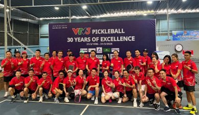 Kem 35 đồng hành, lan toả tinh thần thể thao tại VTV3 Pickleball Cup