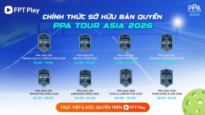 FPT Play đồng tổ chức Pickleball World Cup 2026