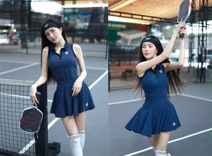 Người đẹp pickleball phát bóng lỗi hút hàng triệu lượt xem, bất ngờ giành danh hiệu Á khôi