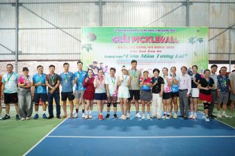Khai mạc Giải Pickleball mở rộng Tu Mơ Rông 2026: Lan tỏa tinh thần thể thao, chung tay vì “Ươm mầm tương lai