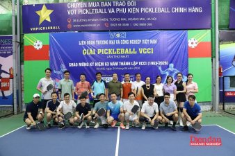 Giải Pickleball chào mừng 63 năm thành lập VCCI