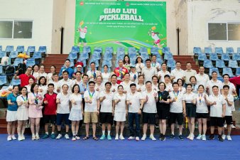 Phó Chủ tịch Quốc hội Nguyễn Thị Thanh dự Giải Pickleball chào mừng kỷ niệm 65 năm Hội đồng Dân tộc