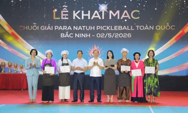 Khai mạc Chuỗi Giải Para Natuh Pickleball Bắc Ninh 2026: Lan tỏa giá trị hòa nhập từ thể thao