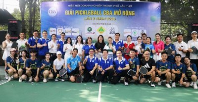 Sôi nổi khai mạc Giải Pickleball mở rộng lần 2 năm 2026
