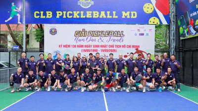 Sôi động Giải Pickleball Ngôi Sao Nam Đàn & Friends