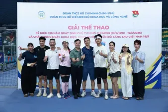 Người Bưu điện tỏa sáng tại Giải Pickleball Đoàn Bộ Khoa học và Công nghệ năm 2026