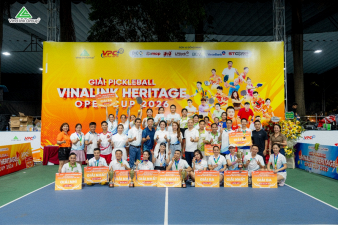 Vinalink Heritage Open Cup 2026: Lan tỏa mạnh mẽ thông điệp 'khỏe thân – tâm – trí'