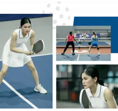Kéo đồng nghiệp đi chơi pickleball trong 'sân máy lạnh' ở TP.HCM