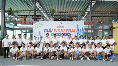 GIẢI PICKLEBALL PETROLIMEX ĐỒNG THÁP HƯỞNG ỨNG THÁNG CÔNG NHÂN NĂM 2026