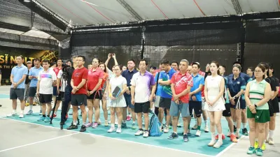 Sôi nổi Giải Pickleball Câu lạc bộ Giám đốc bệnh viện các tỉnh phía Bắc năm 2026