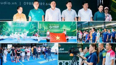 Giải Pickleball Báo chí Nghệ An 2026: Tri ân những thế hệ nhà báo cha anh