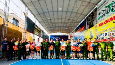 Sôi động Giải Pickleball tại Trại Tạm giam số 1 dịp kỷ niệm 30/4