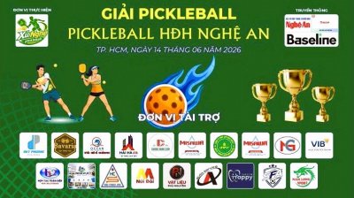 Giải Pickleball Hội Đồng Hương Nghệ An Lần Đầu Tổ Chức Tại TP.HCM: Sân Chơi Kết Nối Người Xa Quê