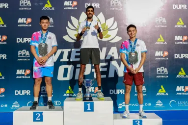 Tay vợt hàng đầu châu Á tạo cú hích cho pickleball trong nước