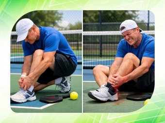 Khởi động kỹ vẫn có thể bị chấn thương khi chơi Pickleball ở 8 nhóm cơ 'vàng”