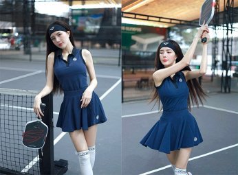 Người đẹp pickleball phát bóng lỗi hút hàng triệu lượt xem, bất ngờ giành danh hiệu Á khôi