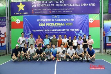 Giải Pickleball chào mừng 63 năm thành lập VCCI