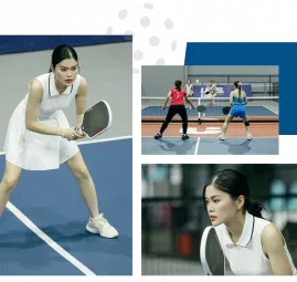 Kéo đồng nghiệp đi chơi pickleball trong 'sân máy lạnh' ở TP.HCM