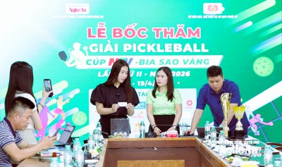 Chi tiết lịch thi đấu Giải Pickleball Cúp NTV - Bia Sao Vàng lần thứ II