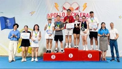 Sôi nổi giải Apollo Pickleball Tournament 2026