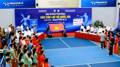 Gần 700 vận động viên dự Giải Vô địch Pickleball các Câu lạc bộ quốc gia năm 2026