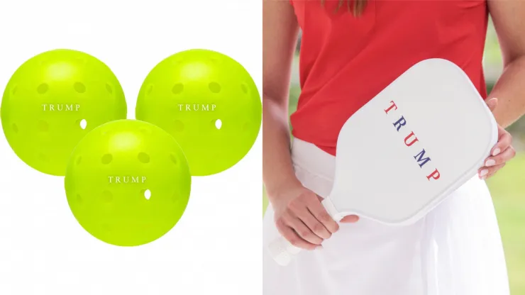 Cửa hàng Tổng thống Donald Trump mở bán dụng cụ pickleball - 2