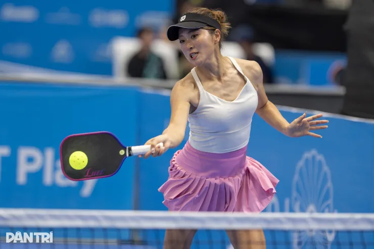 Ngắm nữ VĐV pickleball số 1 thế giới đang dự giải PPA Asia tại Hà Nội - 3