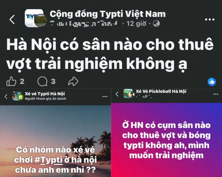 Người chơi pickleball tại Hà Nội ráo riết tìm sân trải nghiệm TYPTI - 3