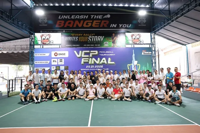 VCP Final Pickleball Tournament - Mùa thứ 2: Giải đấu khép lại thành công, lan tỏa mạnh mẽ phong trào Pickleball cộng đồng