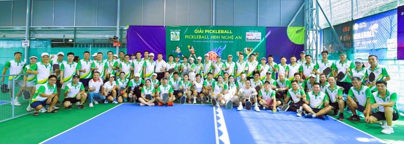Khi Pickleball kết nối người Nghệ xa quê: Những dư âm đẹp sau mùa giải đầu tiên